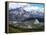 View from Sulphur Mountain to Banff, Banff National Park, UNESCO World Heritage Site, Alberta, Rock-Hans Peter Merten-Framed Premier Image Canvas