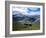 View from Sulphur Mountain to Banff, Banff National Park, UNESCO World Heritage Site, Alberta, Rock-Hans Peter Merten-Framed Photographic Print