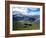 View from Sulphur Mountain to Banff, Banff National Park, UNESCO World Heritage Site, Alberta, Rock-Hans Peter Merten-Framed Photographic Print