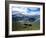 View from Sulphur Mountain to Banff, Banff National Park, UNESCO World Heritage Site, Alberta, Rock-Hans Peter Merten-Framed Photographic Print