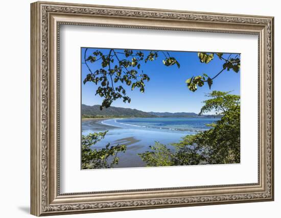 View from Tambor across Ballena Bay Towards Pochote on Southern Tip of Nicoya Peninsula, Costa Rica-Rob Francis-Framed Photographic Print