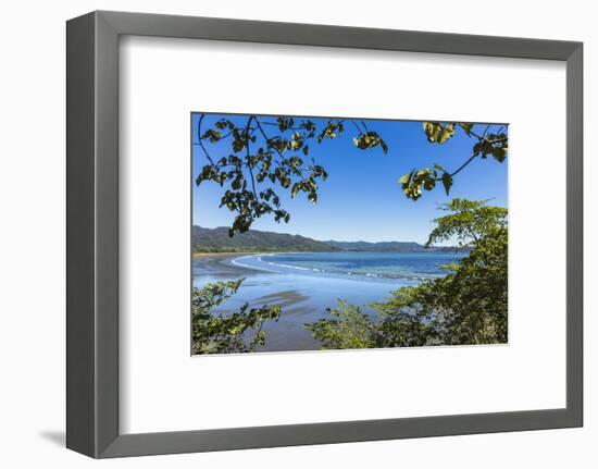 View from Tambor across Ballena Bay Towards Pochote on Southern Tip of Nicoya Peninsula, Costa Rica-Rob Francis-Framed Photographic Print