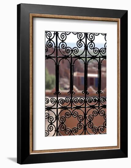 View from Taourirt Kasbah Palace, Ourzazate, Morocco, Africa-Kymri Wilt-Framed Photographic Print