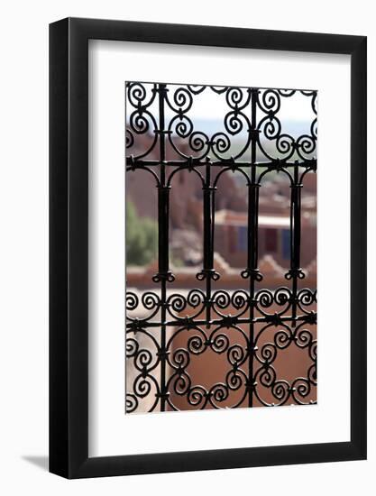 View from Taourirt Kasbah Palace, Ourzazate, Morocco, Africa-Kymri Wilt-Framed Photographic Print