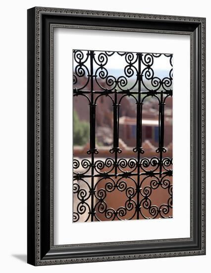 View from Taourirt Kasbah Palace, Ourzazate, Morocco, Africa-Kymri Wilt-Framed Photographic Print