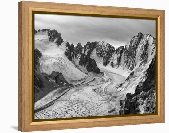 View from Teke-Tor Towards Peaks, Ala Archa National Park, Tian Shan Mountains-Nadia Isakova-Framed Premier Image Canvas