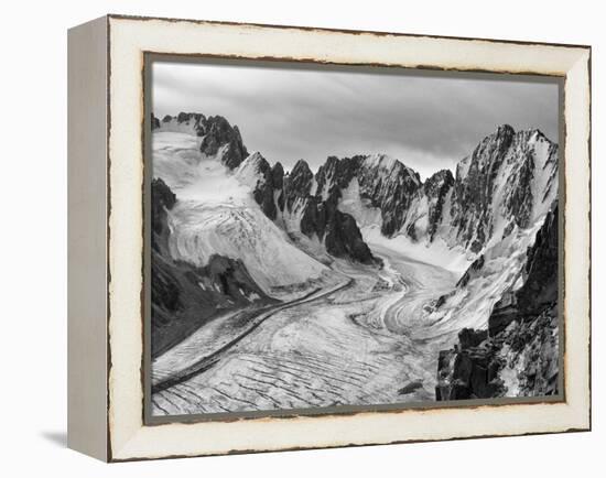 View from Teke-Tor Towards Peaks, Ala Archa National Park, Tian Shan Mountains-Nadia Isakova-Framed Premier Image Canvas