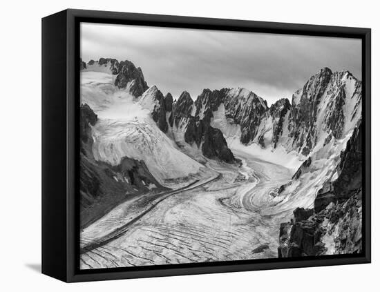 View from Teke-Tor Towards Peaks, Ala Archa National Park, Tian Shan Mountains-Nadia Isakova-Framed Premier Image Canvas