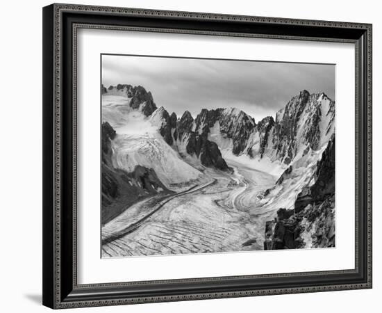 View from Teke-Tor Towards Peaks, Ala Archa National Park, Tian Shan Mountains-Nadia Isakova-Framed Photographic Print