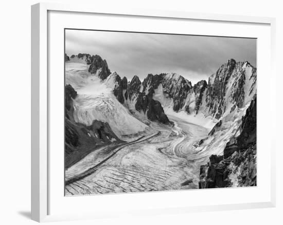 View from Teke-Tor Towards Peaks, Ala Archa National Park, Tian Shan Mountains-Nadia Isakova-Framed Photographic Print