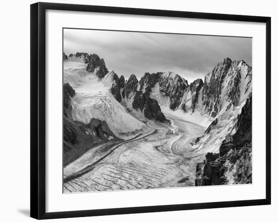 View from Teke-Tor Towards Peaks, Ala Archa National Park, Tian Shan Mountains-Nadia Isakova-Framed Photographic Print