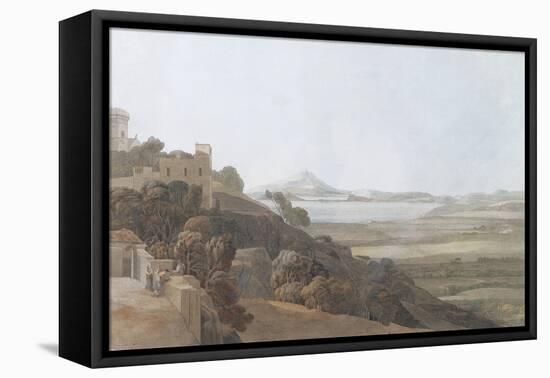 View from Tessa Aurunca, 1784-Francis Towne-Framed Premier Image Canvas