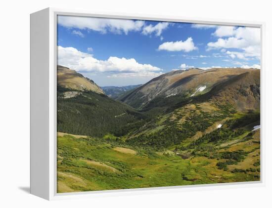 View from the Alpine Visitor Center, Rocky Mountain National Park, Colorado, USA-Michel Hersen-Framed Premier Image Canvas