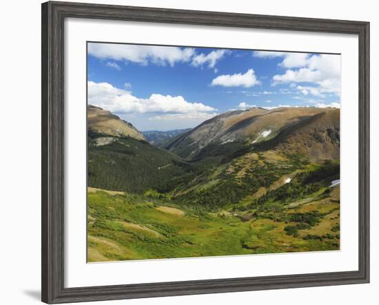 View from the Alpine Visitor Center, Rocky Mountain National Park, Colorado, USA-Michel Hersen-Framed Photographic Print