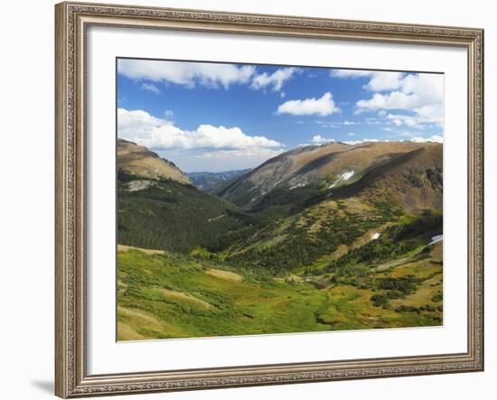 View from the Alpine Visitor Center, Rocky Mountain National Park, Colorado, USA-Michel Hersen-Framed Photographic Print