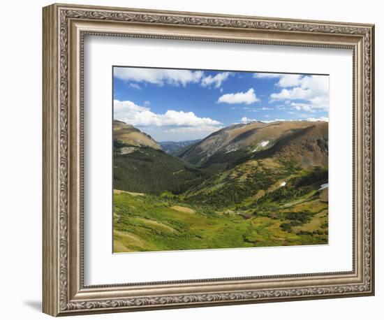 View from the Alpine Visitor Center, Rocky Mountain National Park, Colorado, USA-Michel Hersen-Framed Photographic Print