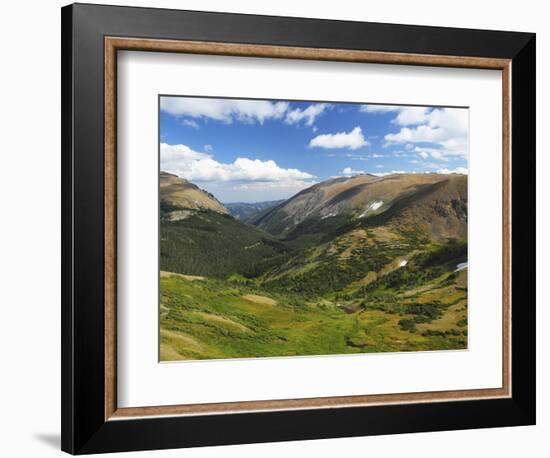 View from the Alpine Visitor Center, Rocky Mountain National Park, Colorado, USA-Michel Hersen-Framed Photographic Print