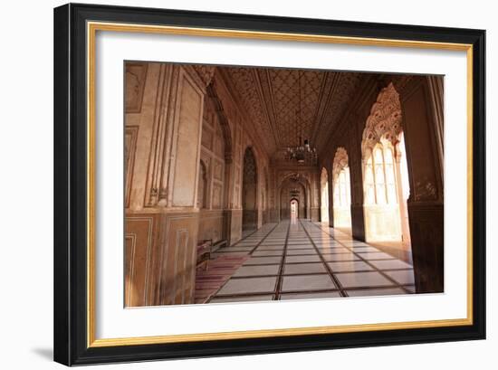 View from the Arch of Badshahi Masjid, Lahore, Pakistan-Yasir Nisar-Framed Photographic Print