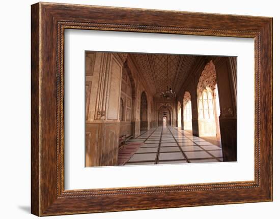 View from the Arch of Badshahi Masjid, Lahore, Pakistan-Yasir Nisar-Framed Photographic Print