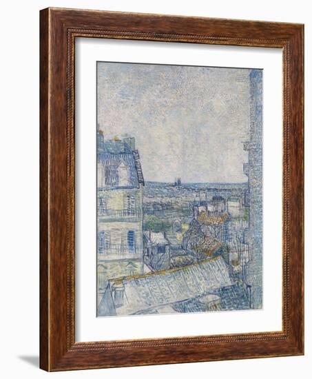 View from the Artist's Window-Vincent van Gogh-Framed Giclee Print