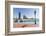 View from the Breakwater Towards Abu Dhabi Oil Company Hq and Etihad Towers, Abu Dhabi-Fraser Hall-Framed Photographic Print