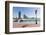 View from the Breakwater Towards Abu Dhabi Oil Company Hq and Etihad Towers, Abu Dhabi-Fraser Hall-Framed Photographic Print