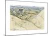 View from the Dunes on Koog on Texel-Jan Toorop-Mounted Premium Giclee Print