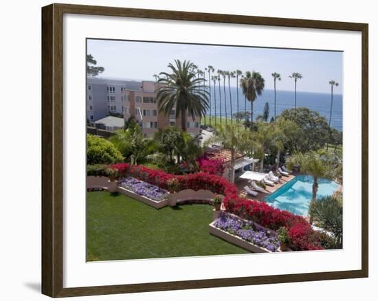 View from the Hotel La Valenica Overlooking La Jolla, Near San Diego, California, USA-Ethel Davies-Framed Photographic Print