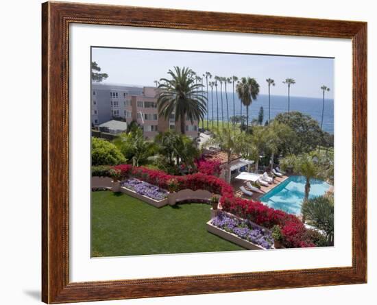 View from the Hotel La Valenica Overlooking La Jolla, Near San Diego, California, USA-Ethel Davies-Framed Photographic Print