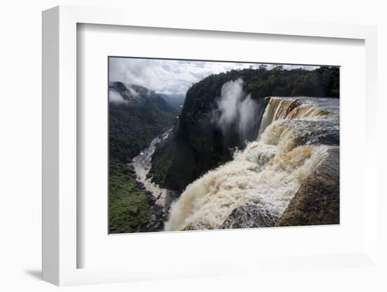 View from the Kaieteur Falls Rim into the Potaro River Gorge, Guyana, South America-Mick Baines & Maren Reichelt-Framed Photographic Print