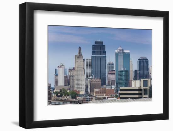 View from the Liberty Memorial over Kansas City, Missouri, United States of America, North America-Michael Runkel-Framed Photographic Print