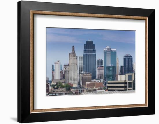 View from the Liberty Memorial over Kansas City, Missouri, United States of America, North America-Michael Runkel-Framed Photographic Print