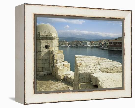 View from the Lighthouse of Chania, Crete, Greece-Sheila Terry-Framed Premier Image Canvas