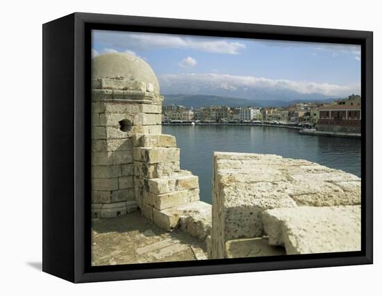 View from the Lighthouse of Chania, Crete, Greece-Sheila Terry-Framed Premier Image Canvas