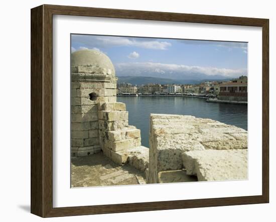 View from the Lighthouse of Chania, Crete, Greece-Sheila Terry-Framed Photographic Print