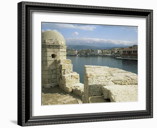 View from the Lighthouse of Chania, Crete, Greece-Sheila Terry-Framed Photographic Print