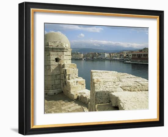 View from the Lighthouse of Chania, Crete, Greece-Sheila Terry-Framed Photographic Print