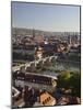 View from the 'Marienberg' Fortress over Wurzburg, 'Alte MainbrŸcke' (Bridge-Rainer Mirau-Mounted Photographic Print