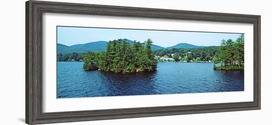 View from the Minne Ha Ha Steamboat, Lake George, New York State, USA-null-Framed Photographic Print