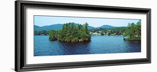 View from the Minne Ha Ha Steamboat, Lake George, New York State, USA-null-Framed Photographic Print