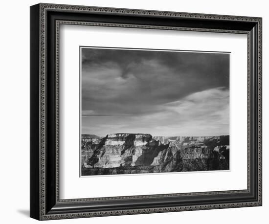 View From The North Rim "Grand Canyon National Park" Arizona. 1933-1942-Ansel Adams-Framed Premium Giclee Print