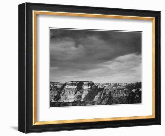 View From The North Rim "Grand Canyon National Park" Arizona. 1933-1942-Ansel Adams-Framed Premium Giclee Print