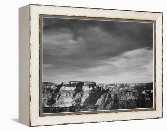 View From The North Rim "Grand Canyon National Park" Arizona. 1933-1942-Ansel Adams-Framed Stretched Canvas