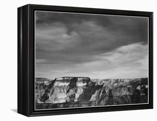 View From The North Rim "Grand Canyon National Park" Arizona. 1933-1942-Ansel Adams-Framed Stretched Canvas