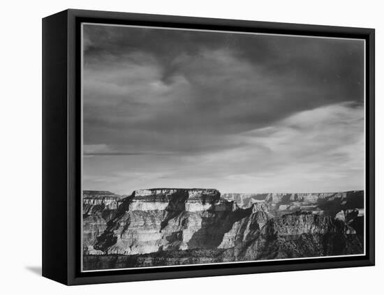 View From The North Rim "Grand Canyon National Park" Arizona. 1933-1942-Ansel Adams-Framed Stretched Canvas