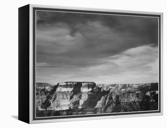 View From The North Rim "Grand Canyon National Park" Arizona. 1933-1942-Ansel Adams-Framed Stretched Canvas