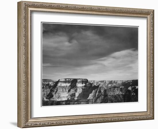 View From The North Rim "Grand Canyon National Park" Arizona. 1933-1942-Ansel Adams-Framed Art Print