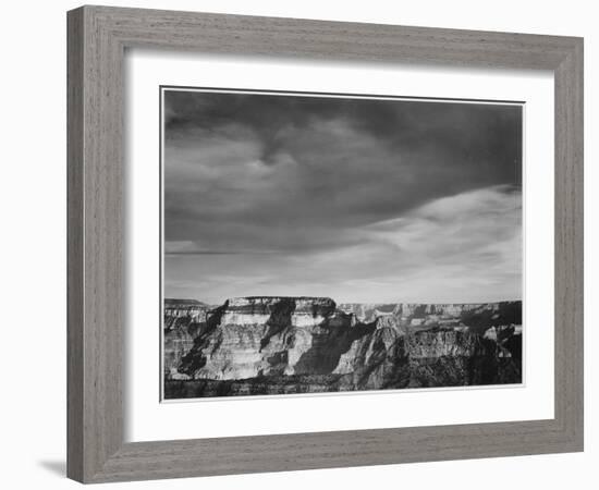 View From The North Rim "Grand Canyon National Park" Arizona. 1933-1942-Ansel Adams-Framed Art Print