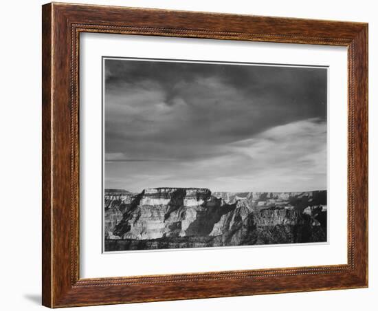 View From The North Rim "Grand Canyon National Park" Arizona. 1933-1942-Ansel Adams-Framed Art Print