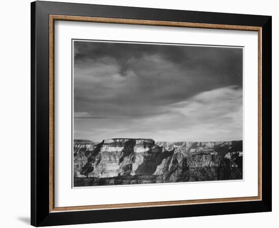 View From The North Rim "Grand Canyon National Park" Arizona. 1933-1942-Ansel Adams-Framed Art Print